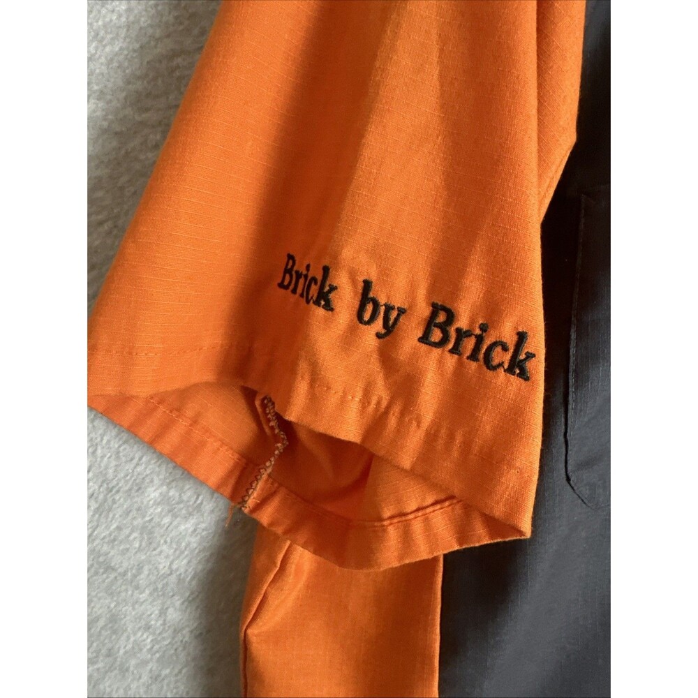 Vintage UT Tennessee Vols Pinstripe Garage Shirt Embroidered Red Kap Men’s XL 🔥 - Picture 3 of 7